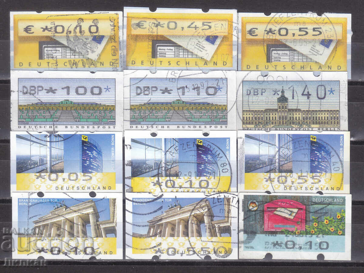 Stamps from 1 Euro Cent