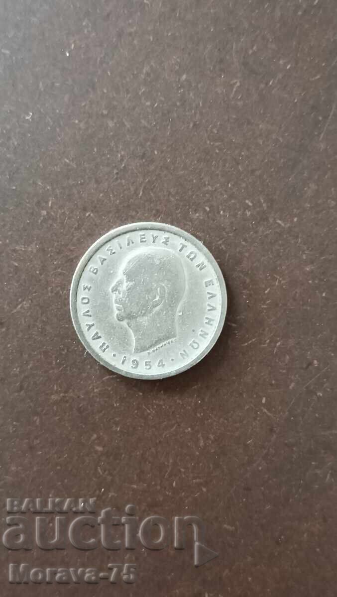 1 drahmă 1954 Grecia cu preț € 1.00 | 1.96 BGN 1 drahmă 1954 Grecia cu preț € 1.00 | 1.96 BGN