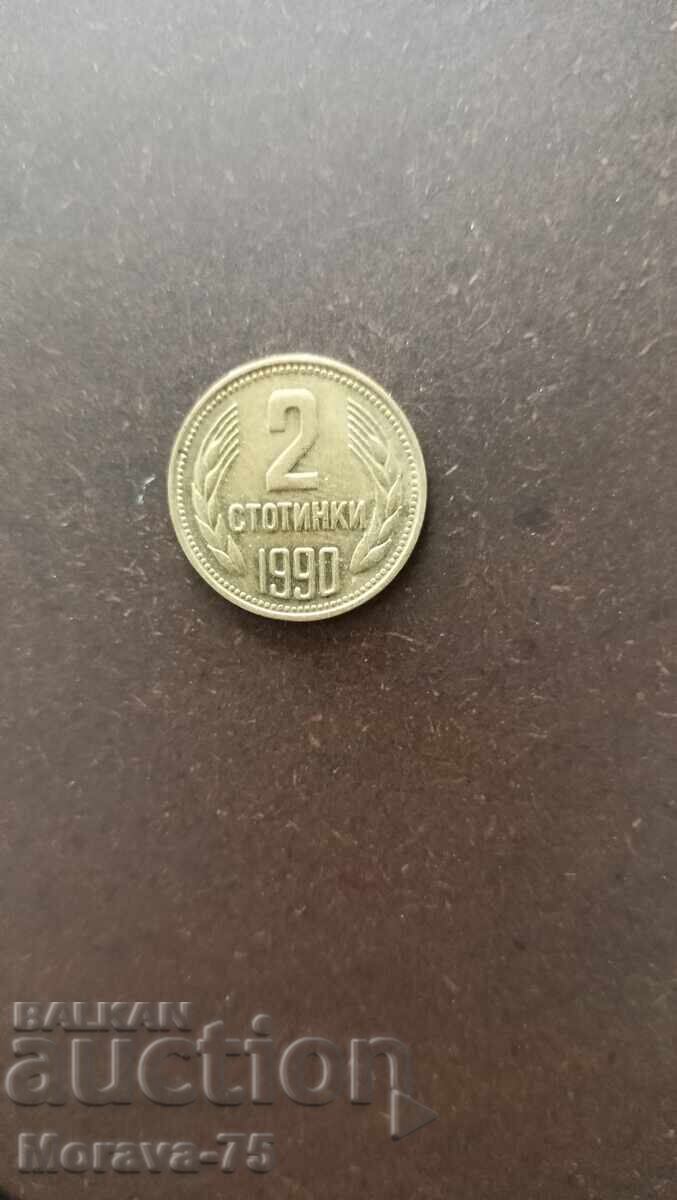2 cenți 1990