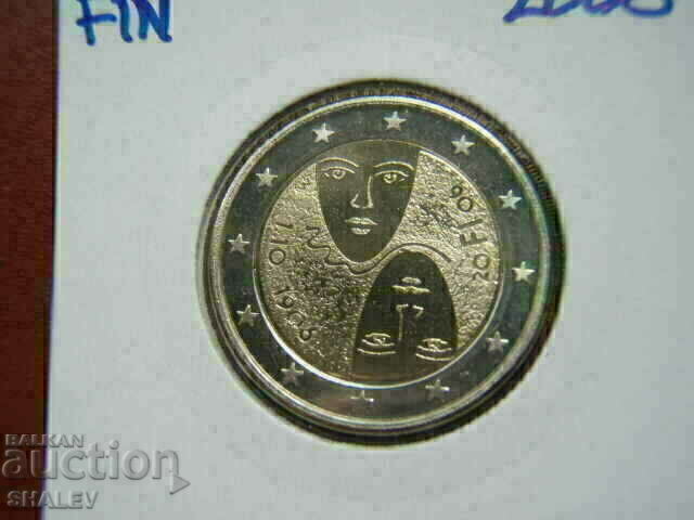 2 euro 2006 Finlanda „100 de ani” - Unc (2 euro) cu preț € 12.89 | 25.21 BGN