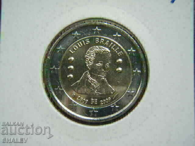 Livrarea 2 euro 2009 Belgia "Braille" /Belgia/ - Unc (2 euro)