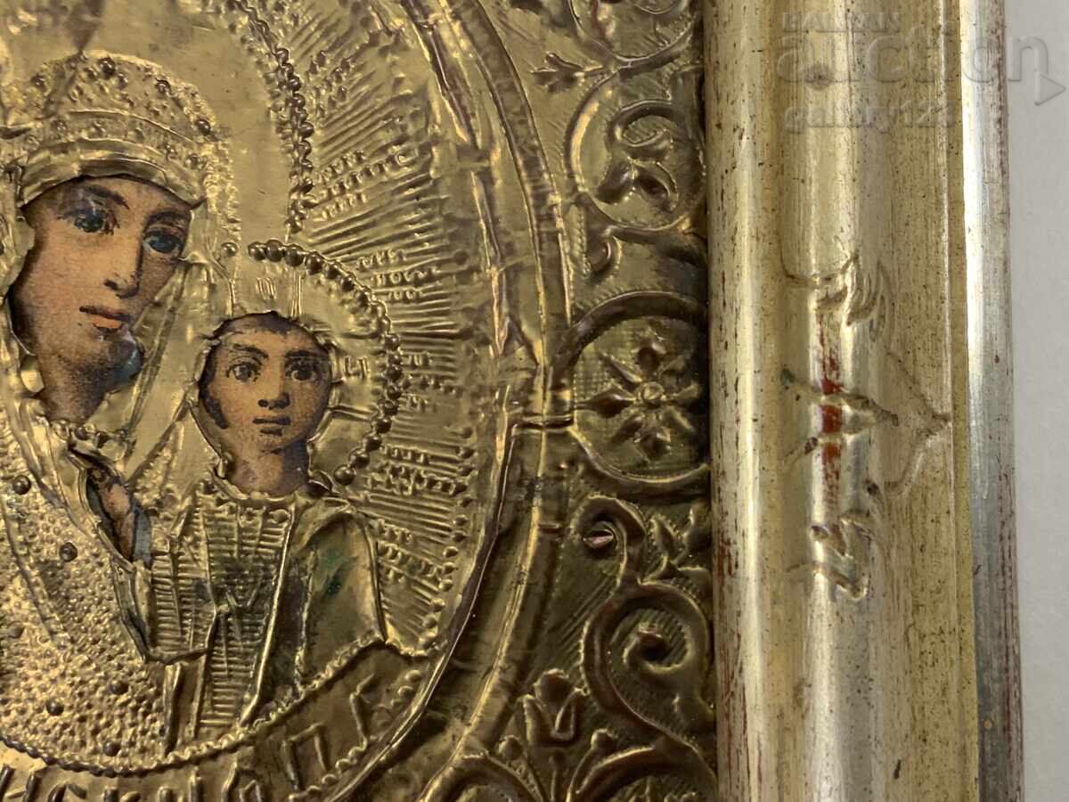 Delivery of Tsarist Russian icon oleograph