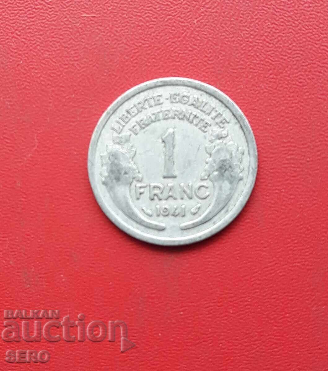 Franța-1 franc 1941