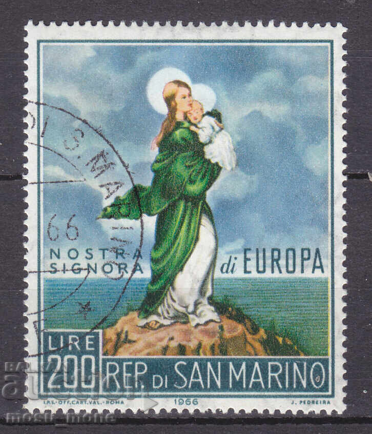 Europa SEPT 1966 San Marino