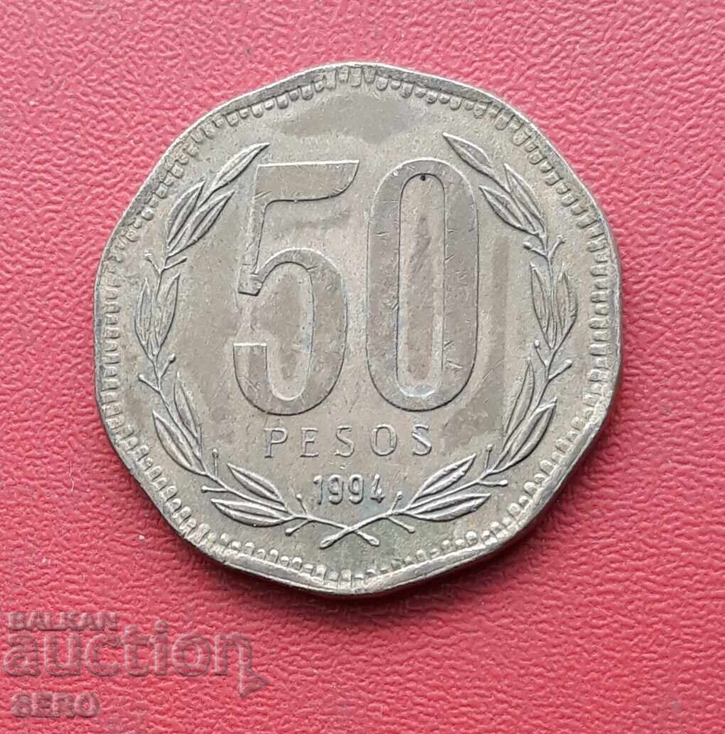 Chile-50 pesos 1994