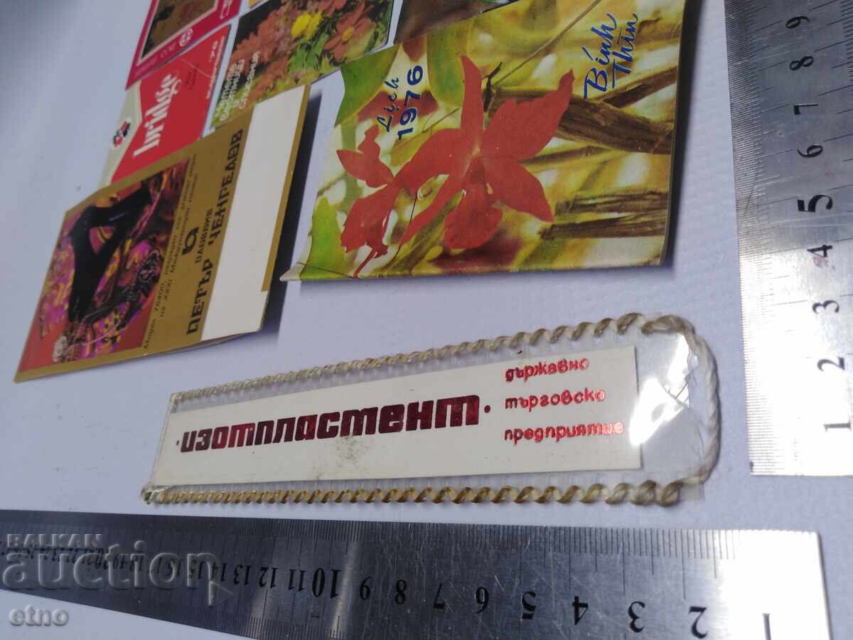 Licitație CALENDARE VECHI DIN 1976 - 12 BUCĂȚI, calendar, calendar mic