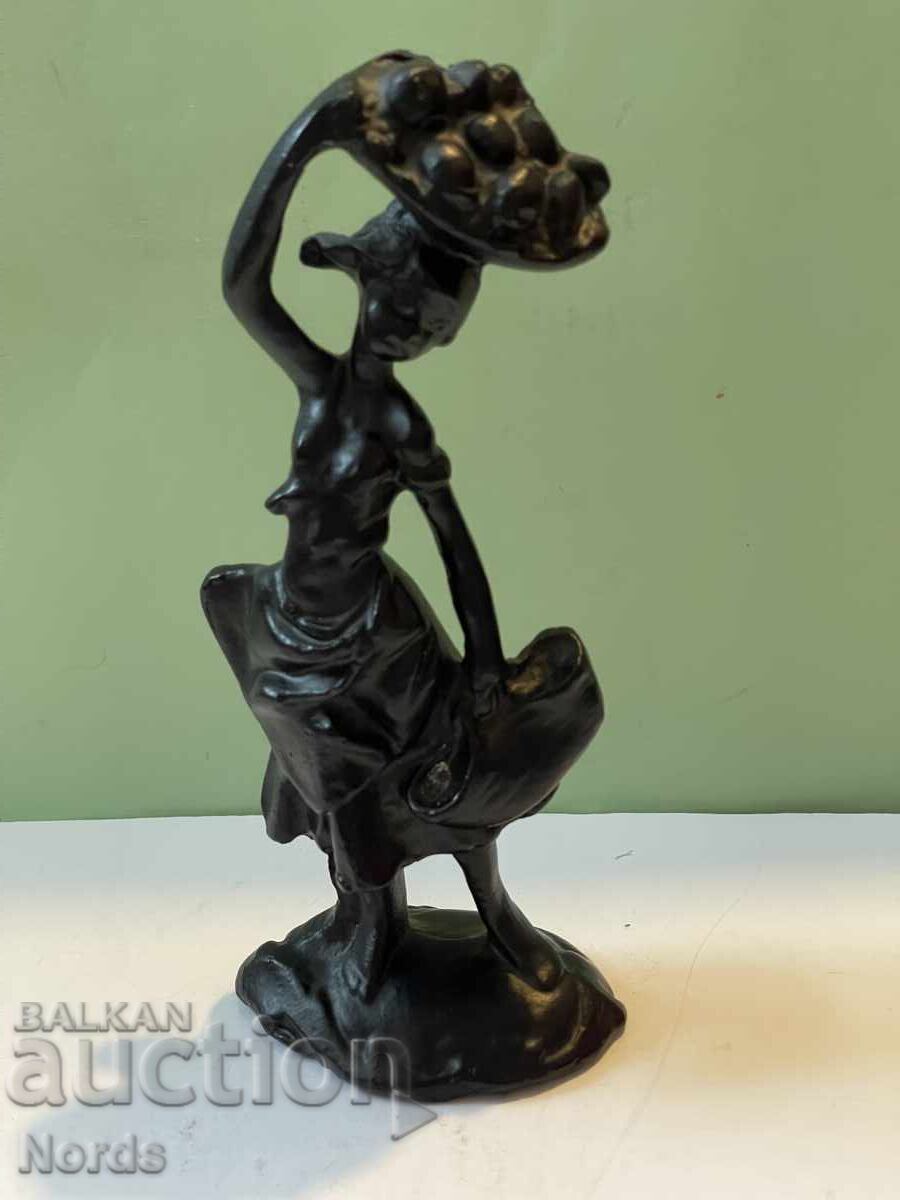 Figurină franceză din metal Figurină franceză din metal