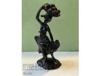 Metal French figurine