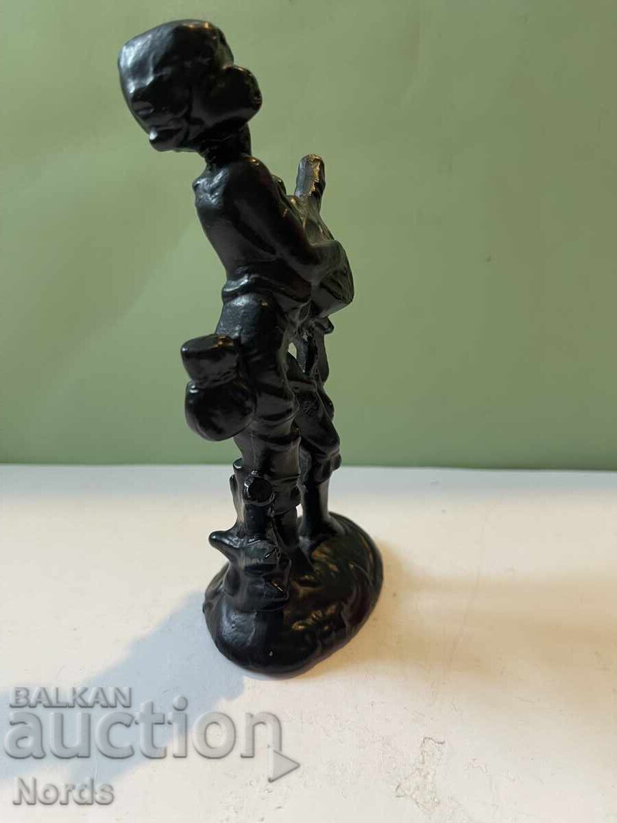 Figurină franceză din metal - 5