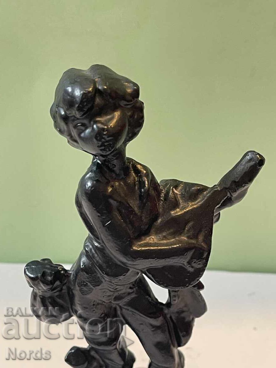 Figurină franceză din metal - 6