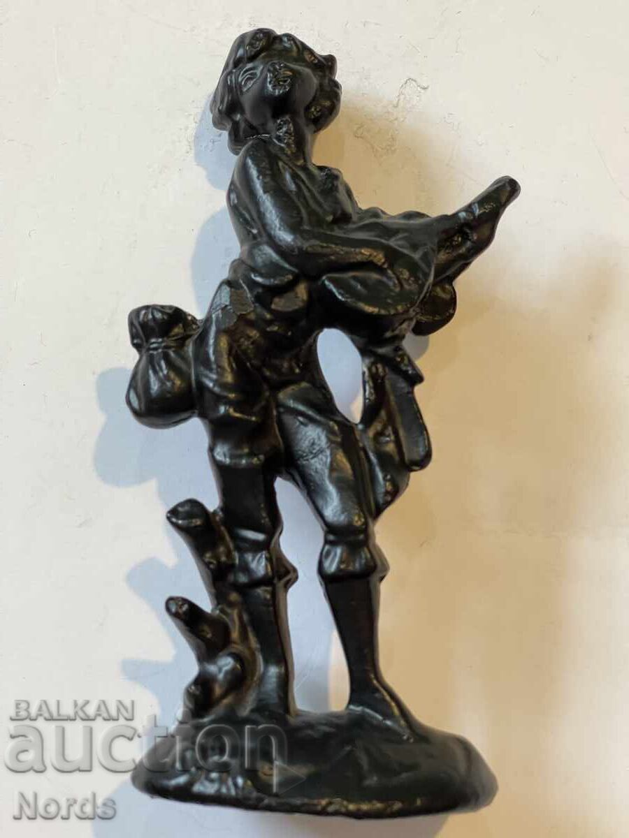 Figurină franceză din metal - 7