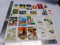 Fabrică 1972 CALENDARE VECHI-20 BUCĂȚI, calendar, calendar mic