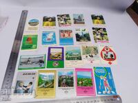 Balkan 1972 CALENDARE VECHI-20 BUCĂȚI, calendar, calendar mic