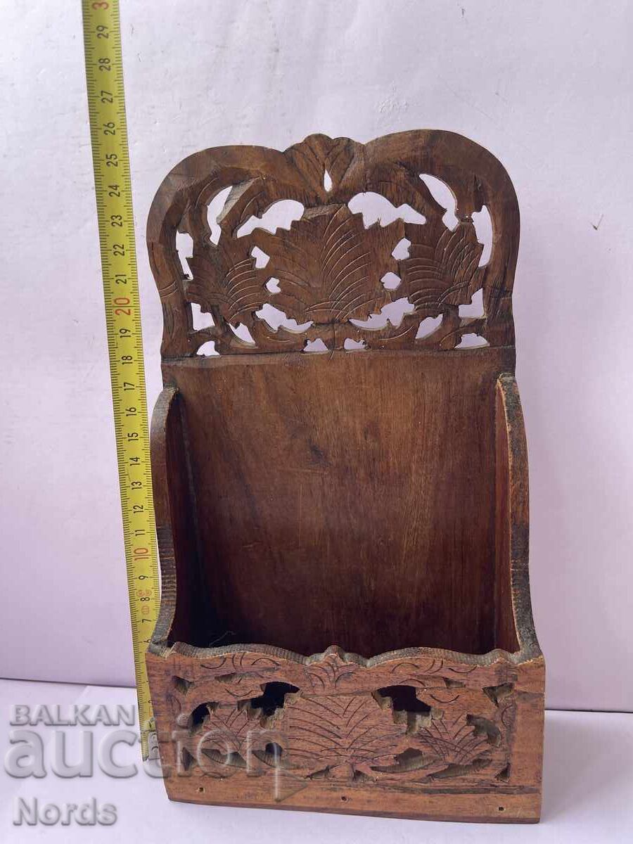 Suport din lemn vintage - 6