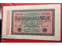 Banknote-Germany-20,000 marks 1923