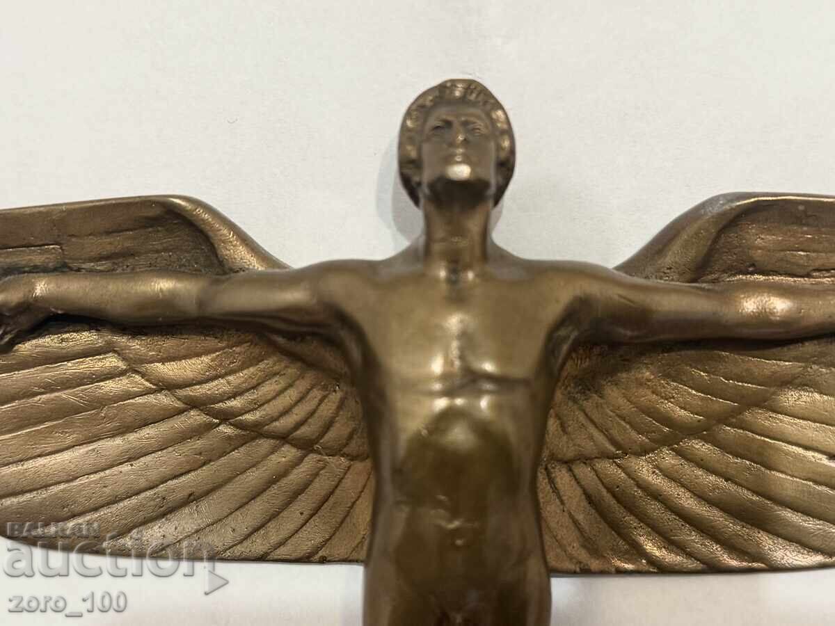 Icarus, Peter Breuer 1925, Bronze with price € 110.00 | 215.14 BGN