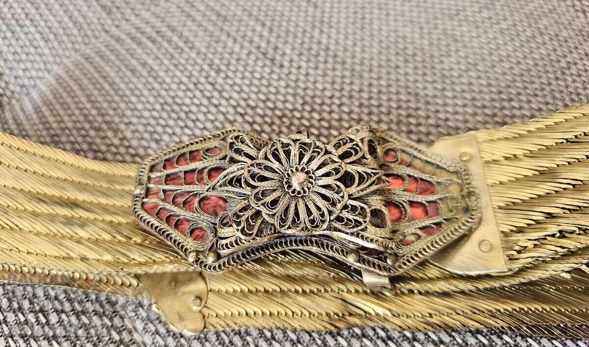 Revival-era belt for folk costume with price € 490.00 | 958.36 BGN
