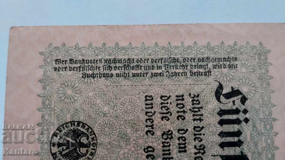 Банкнота - ГЕРМАНИЯ - 5 000 000 марки - 1923  г. - 6