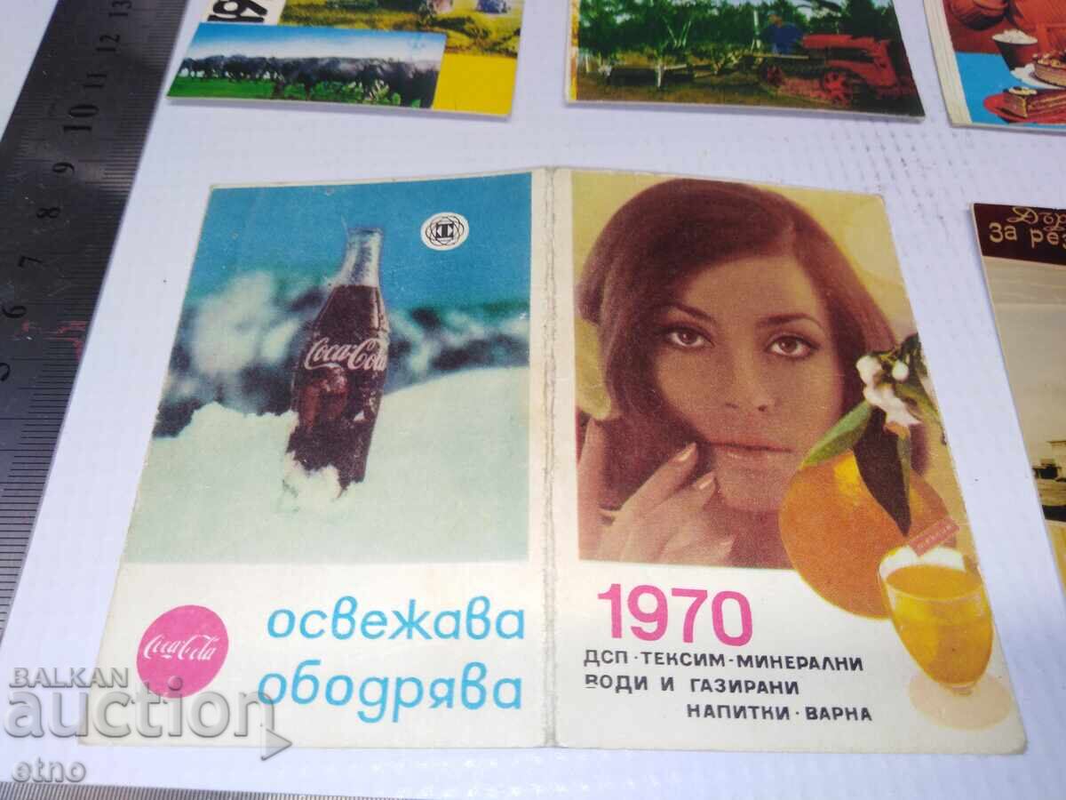 Εργοστάσιο 1970 ΠΑΛΙΑ ΗΜΕΡΟΛΟΓΙΑ-9 ΤΕΜΑΧΙΑ, ημερολόγιο, ημερολογιάκι με τιμή € 19.00 | 37.16 BGN