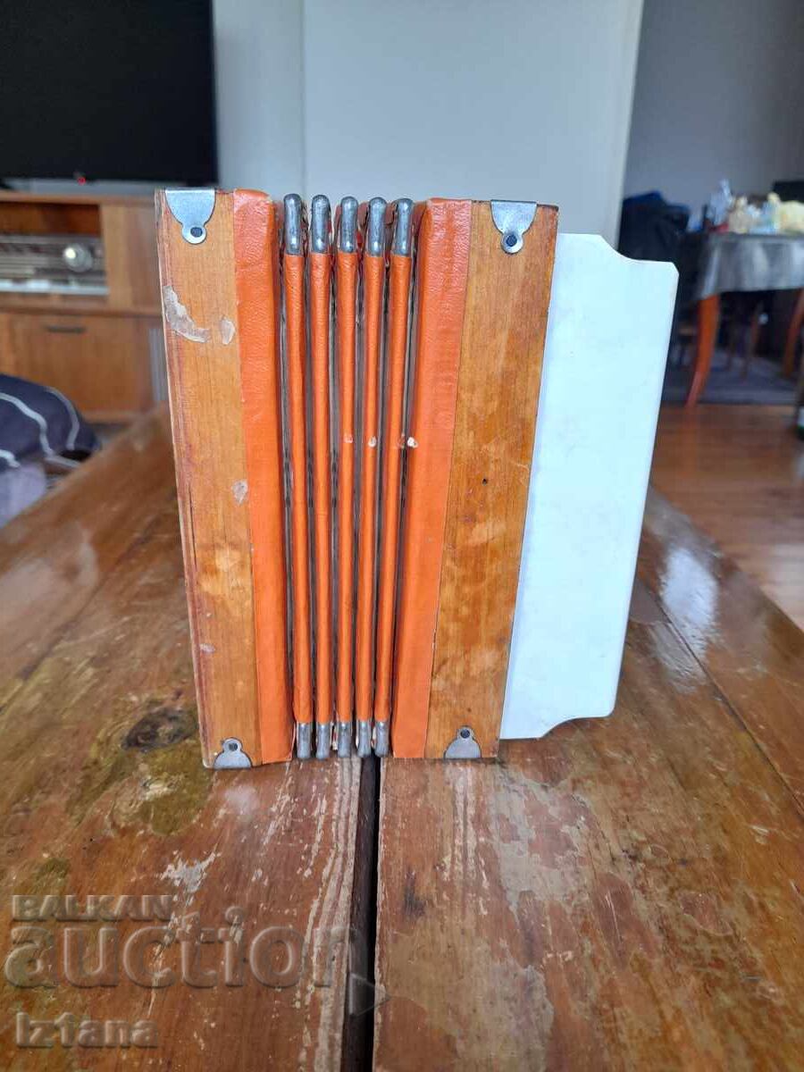 Auction  Old children's accordion