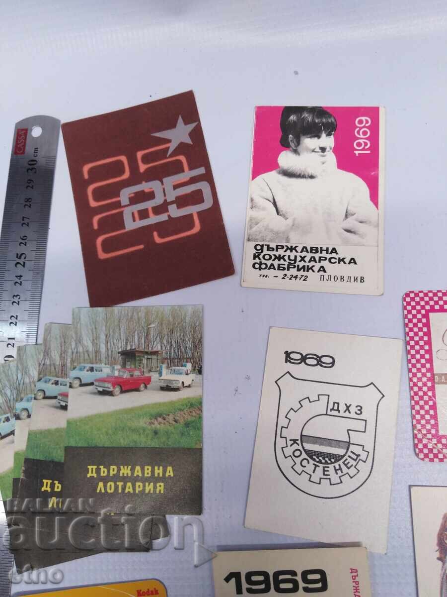 Παράδοση KODAK 1969 ΠΑΛΙΑ ΗΜΕΡΟΛΟΓΙΑ-22 ΤΕΜΑΧΙΑ, ημερολόγιο, ημερολογιάκι