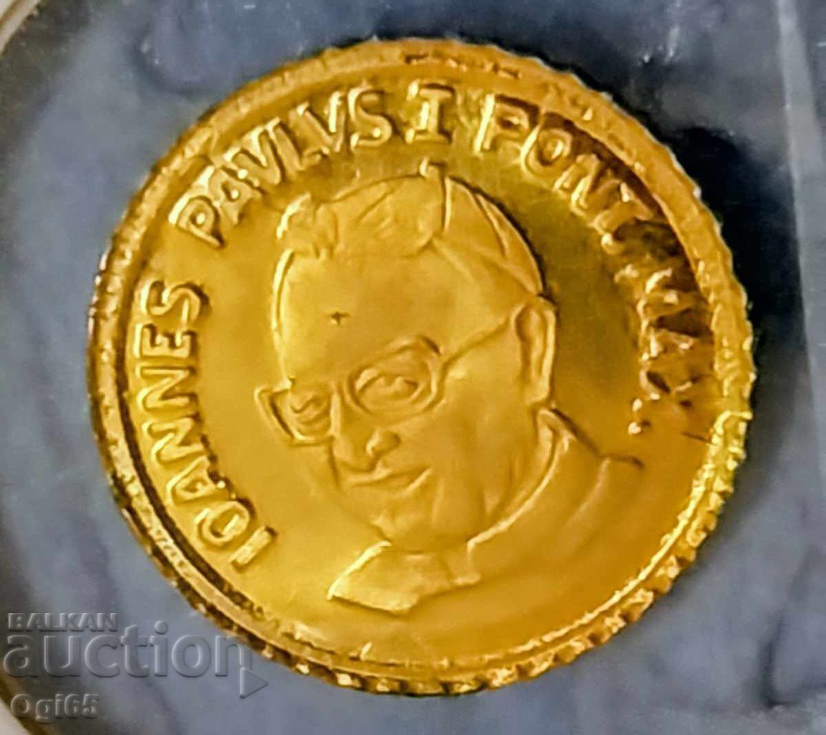 VATICAN. Златни възпоменателни мини монети репродукция. с цена € 50.00 | 97.79 лв.