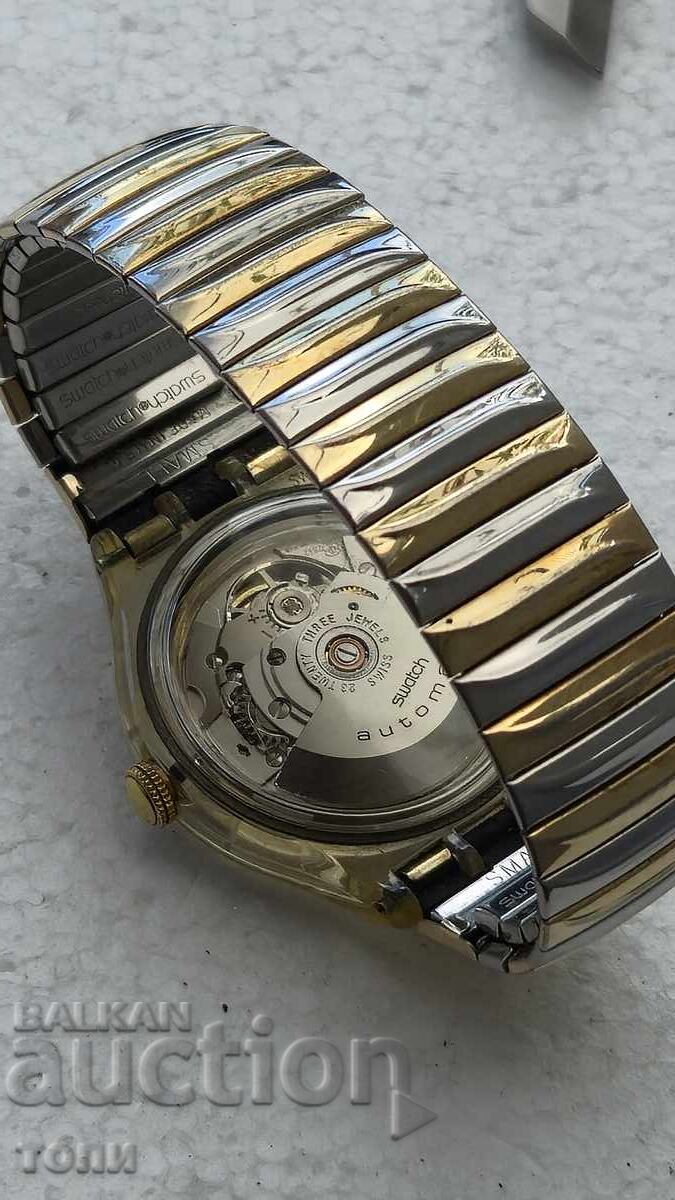 Livrarea SWATCH AUTOMATIC SWISS MADE RAR FUNCȚIONEAZĂ FĂRĂ GARANȚIE BZC !