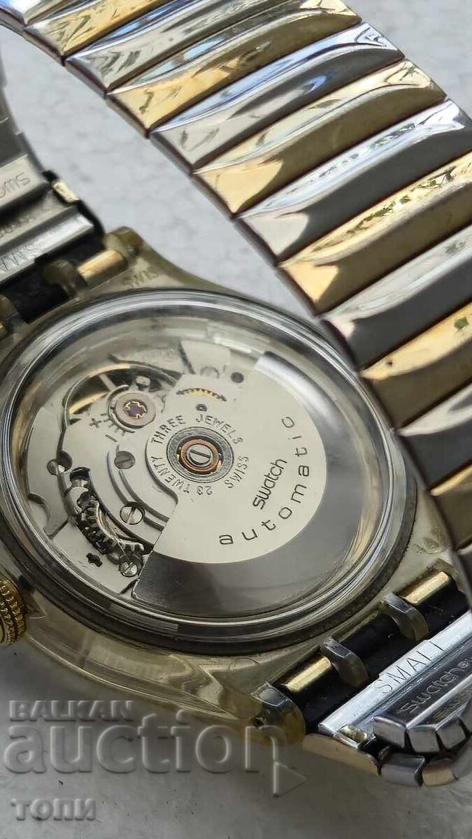SWATCH AUTOMATIC SWISS MADE RAR FUNCȚIONEAZĂ FĂRĂ GARANȚIE BZC ! - 5