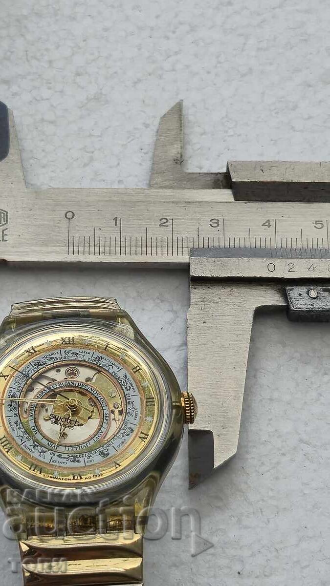 SWATCH AUTOMATIC SWISS MADE RAR FUNCȚIONEAZĂ FĂRĂ GARANȚIE BZC ! - 7