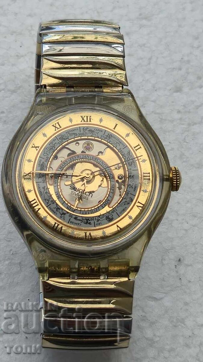 SWATCH AUTOMATIC SWISS MADE RAR FUNCȚIONEAZĂ FĂRĂ GARANȚIE BZC !