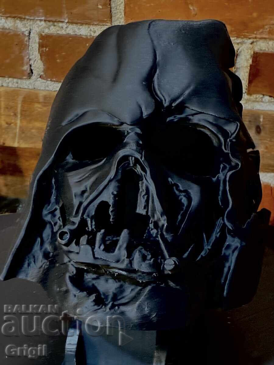 Star Wars. Darth Vader pyre melted helmet