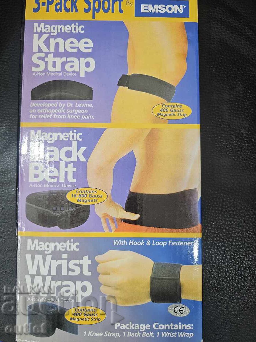 Set magnetic Emson Dr. Levine's Power Magnetic 3-Pack S