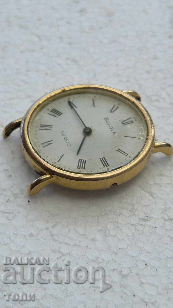 Licitație BULOVA QUARTZ SWISS MADE RAR NU ȘTIU DACĂ FUNCȚIONEAZĂ BZC !!!!