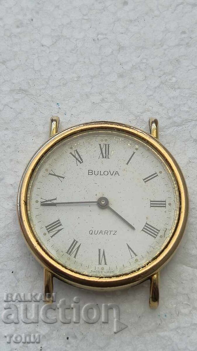 BULOVA QUARTZ SWISS MADE RAR NU ȘTIU DACĂ FUNCȚIONEAZĂ BZC !!!!