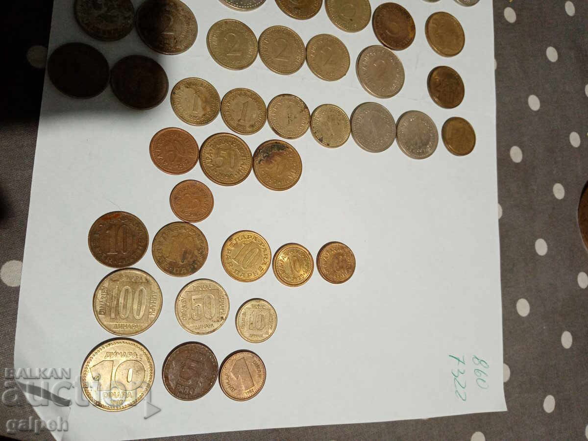 LOT MONEDE IUGOSLAVIA - 50 buc. - 10 Euro - 5