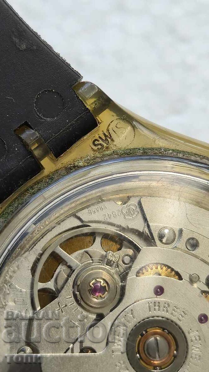 SWATCH AUTOMATIC SWISS MADE ΣΠΑΝΙΟ ΛΕΙΤΟΥΡΓΙΚΟ ΧΩΡΙΣ ΕΓΓΥΗΣΗ ΤΙΜΗ ΣΥΖΗΤΗΣΙΜΗ ! - 6