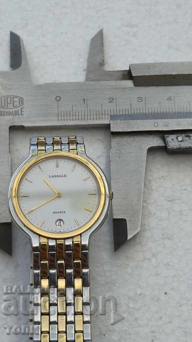 CEAS LASSALE SEIKO QUARTZ JAPONIA RAR NU ȘTIU DACĂ FUNCȚIONEAZĂ FĂRĂ PREȚ DE REZERVĂ !! - 7