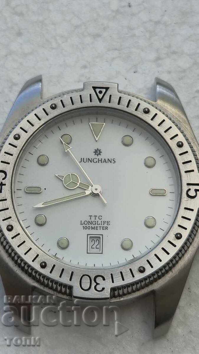 Licitație JUNGHANS GERMANY MADE QUARTZ RAR NU ȘTIU DACĂ MERGE BZC Licitație JUNGHANS GERMANY MADE QUARTZ RAR NU ȘTIU DACĂ MERGE BZC