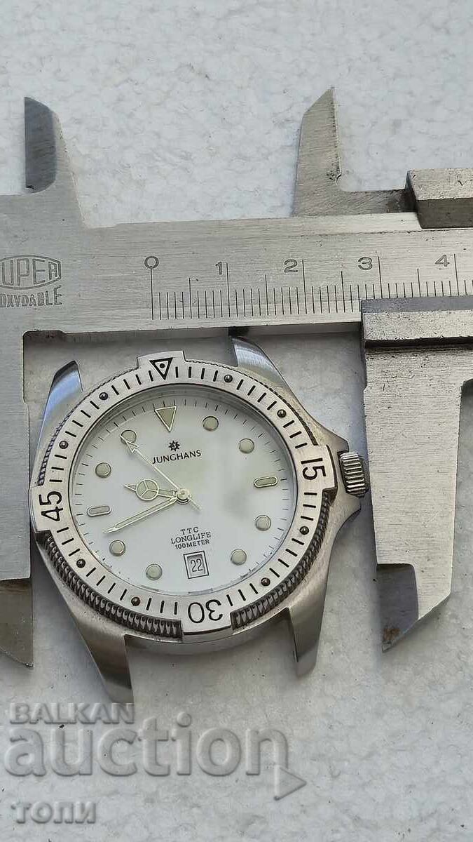 JUNGHANS GERMANY MADE QUARTZ RAR NU ȘTIU DACĂ MERGE BZC - 6 JUNGHANS GERMANY MADE QUARTZ RAR NU ȘTIU DACĂ MERGE BZC - 6