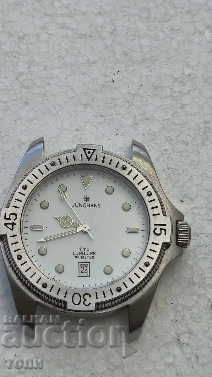 JUNGHANS GERMANY MADE QUARTZ RAR NU ȘTIU DACĂ MERGE BZC JUNGHANS GERMANY MADE QUARTZ RAR NU ȘTIU DACĂ MERGE BZC