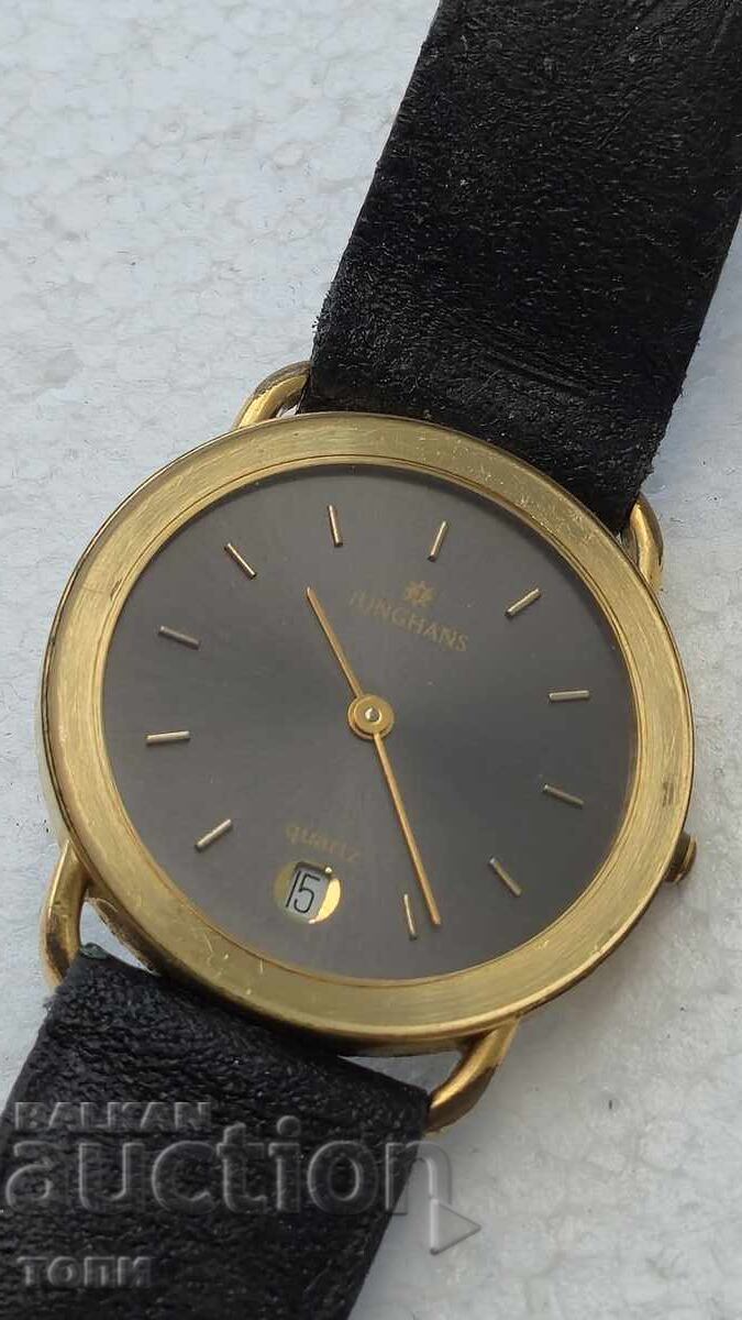 JUNGHANS QUARTZ GERMANIA FAT RAR NU STIU DACA FUNCTIONEAZA cu preț € 0.01 | 0.02 BGN