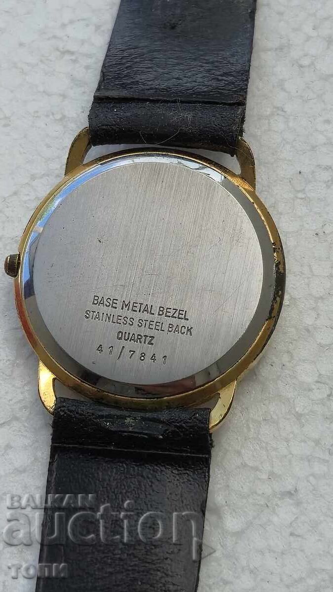 Livrarea JUNGHANS QUARTZ GERMANIA FAT RAR NU STIU DACA FUNCTIONEAZA