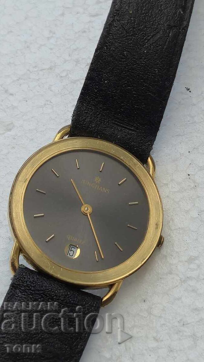 JUNGHANS QUARTZ GERMANIA FAT RAR NU STIU DACA FUNCTIONEAZA