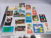 CALENDARE VECHI DIN 1967 - 20 BUCĂȚI, calendar, calendar mic