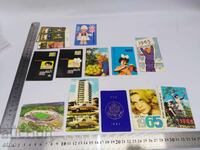 CALENDARE VECHI DIN 1965 - 15 BUCĂȚI, calendar, calendar mic