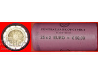 ★ GREECE: CYPRUS ★ 2 EUROS 2017 DIE I r2 PAPHOS! UNC ROLL!
