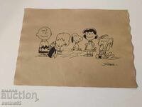 Din nou animație pentru copii desene animate cu câinele Snoopy și compania