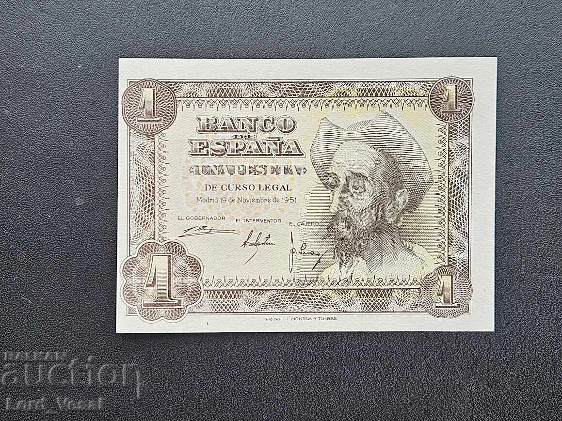 Аукцион Испания  Сет от 2 х 1 Песета 1951+1953 UNC