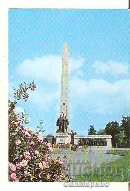 Postcard Bulgaria Sofia The Brotherhood Mound 1*