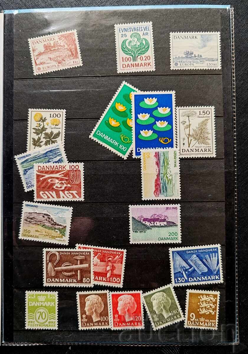 Livrarea Dosarul filatelic anual oficial al Danemarcei (Danmark Årsmappe)